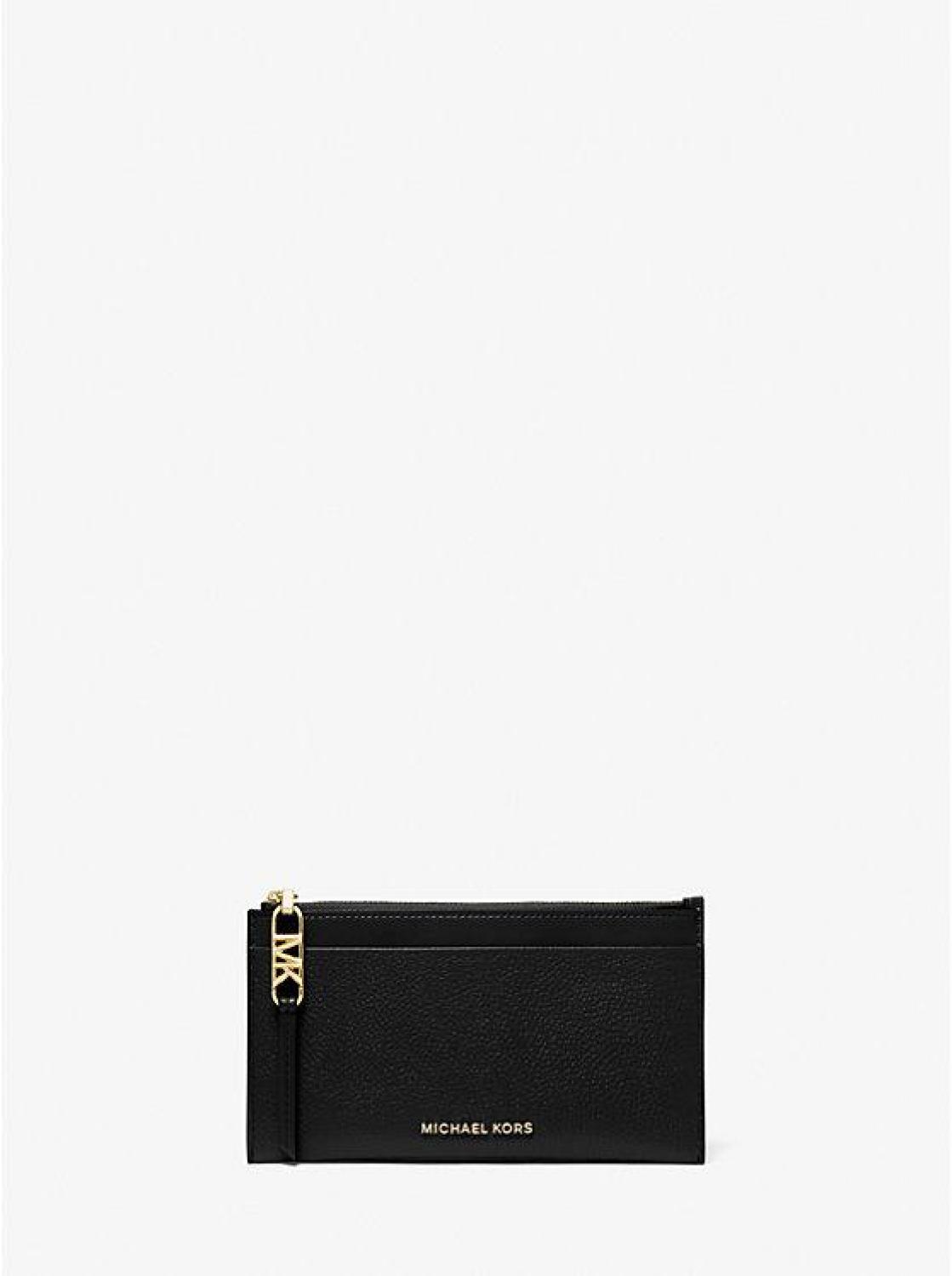 Empire Large Pebbled Leather Card Case