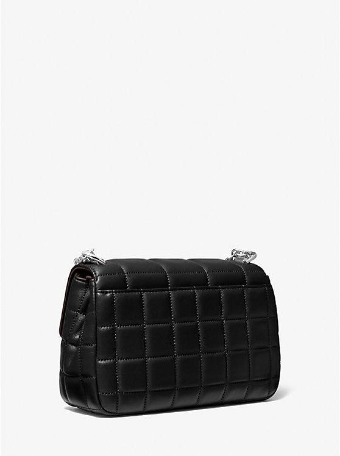 SoHo Large Quilted Leather Shoulder Bag