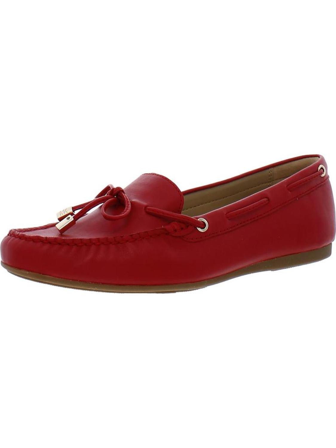 Sutton Moc Womens Leather Slip On Moccasins