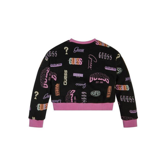 Big Girls French Terry All Over Print Sweatshirt