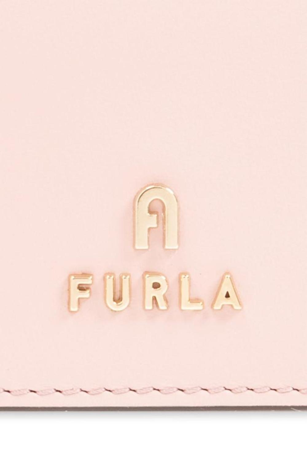 Furla Logo Plaque Card Holder