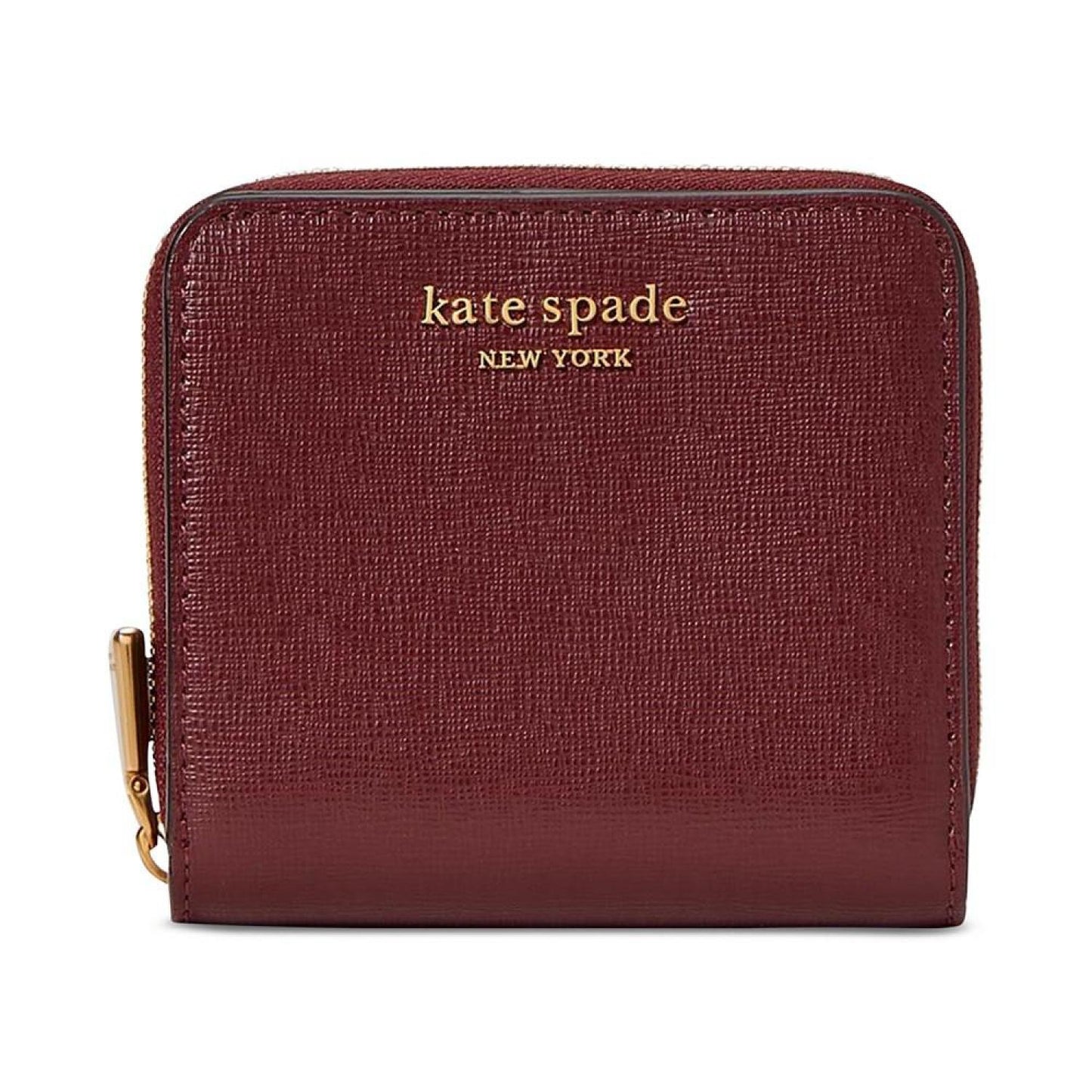 Morgan Saffiano Leather Small Compact Wallet