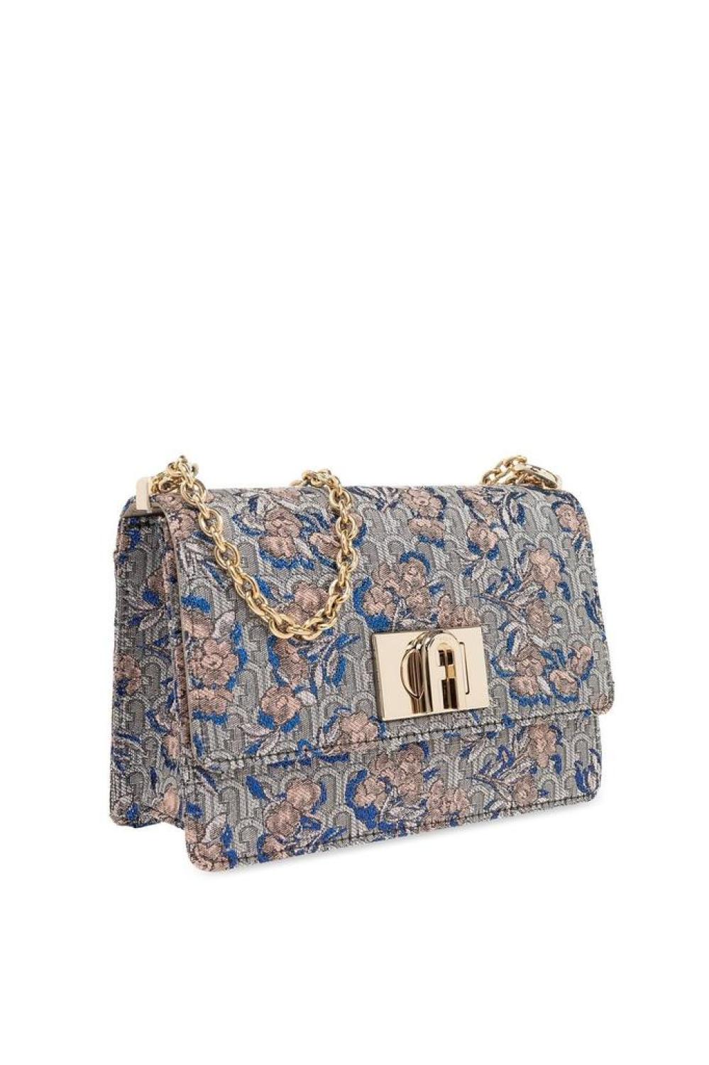 Furla 1927 Foldover Top Mini Shoulder Bag