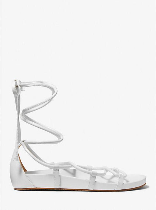 Vero Faux Leather Lace-Up Sandal