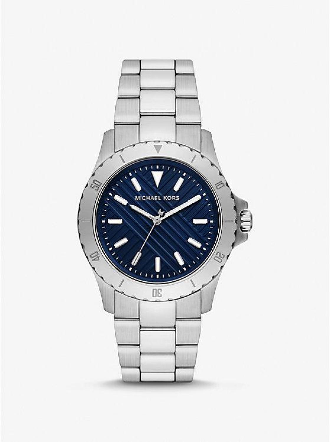 Slim Everest Silver-Tone Watch