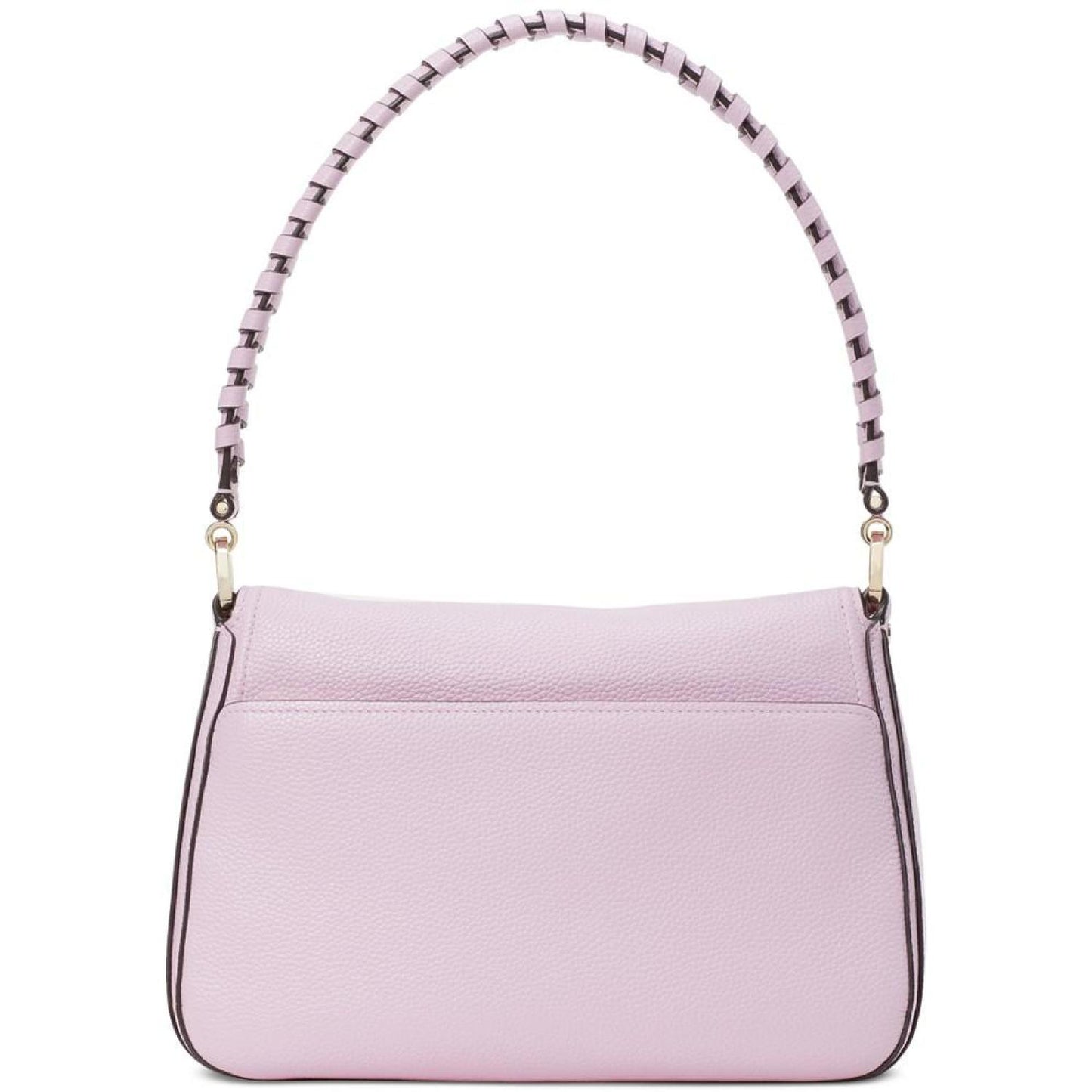 Hudson Pebbled Leather Small Convertible Flap Shoulder Bag