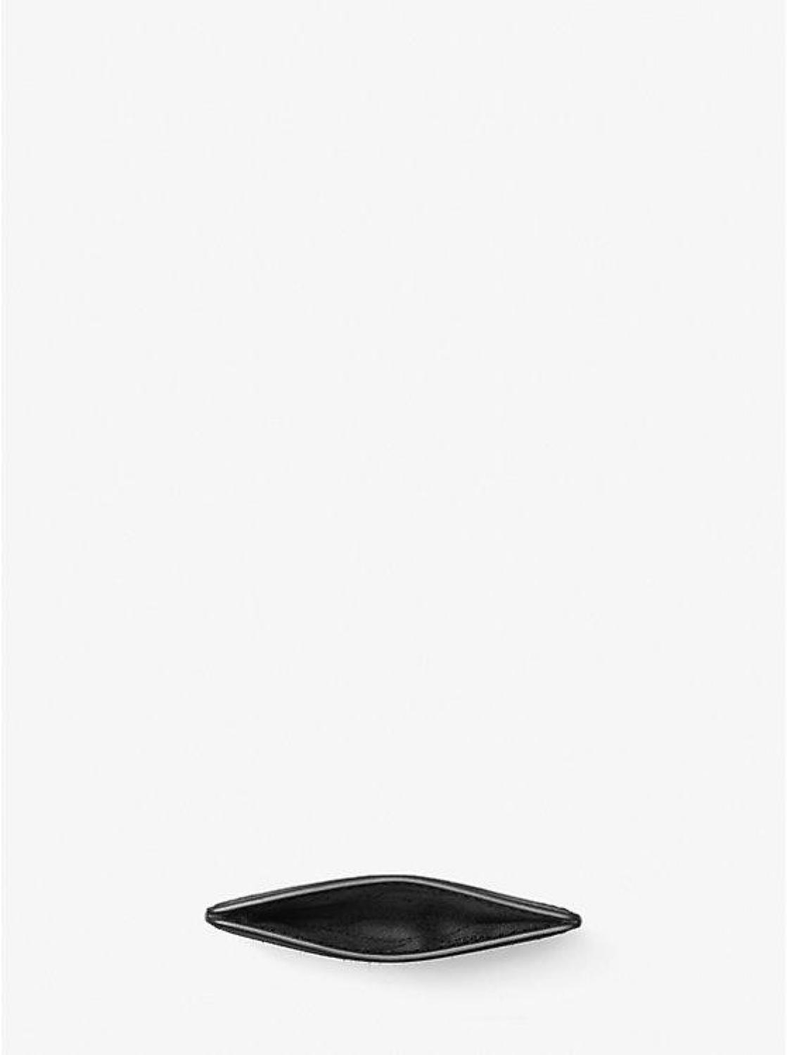 Jet Set Small Leopard Print Calf Hair Card Case