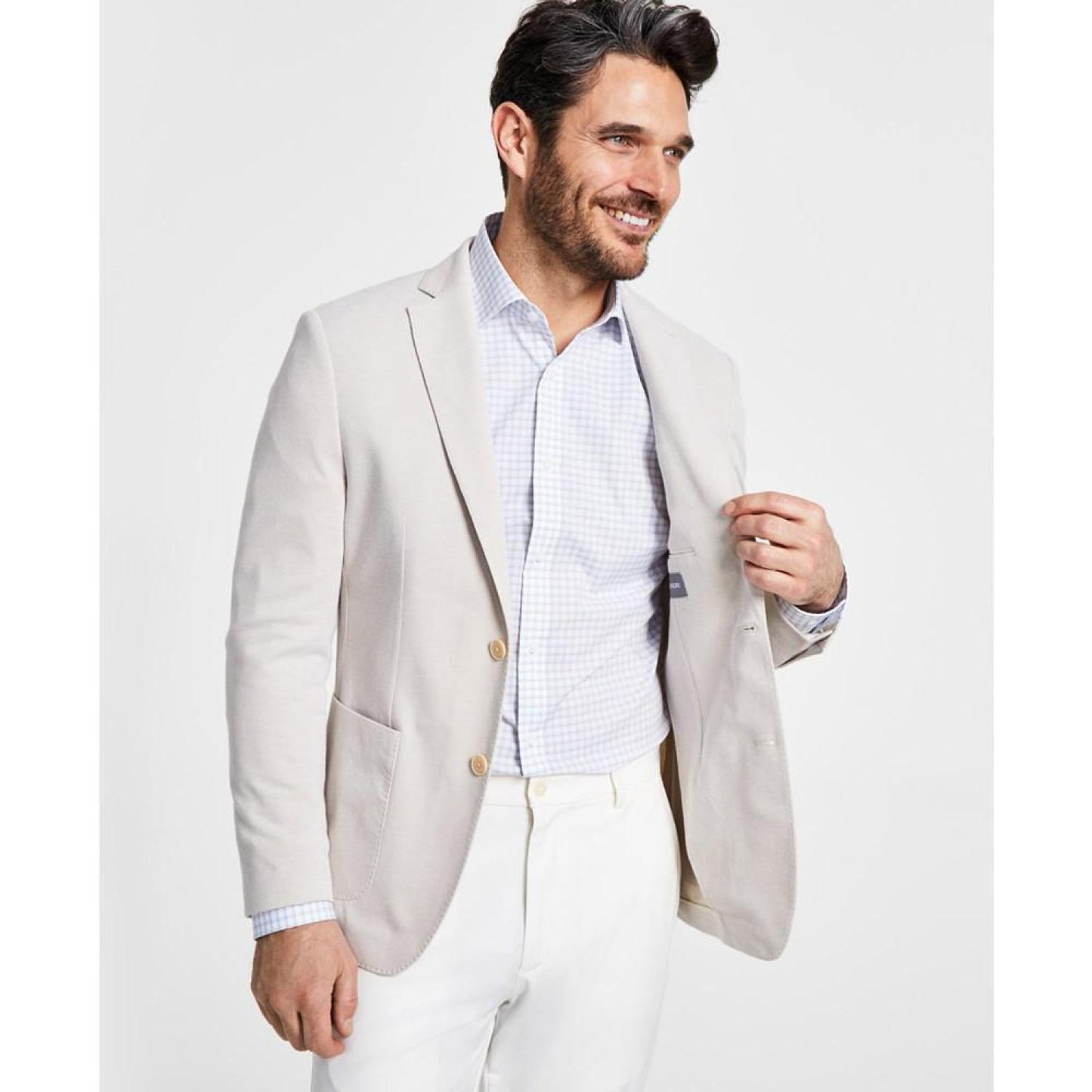 Men's Modern-Fit Solid Sport Coat