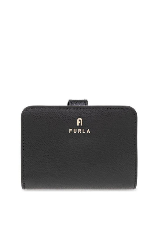 Furla Logo Lettering Compact Wallet