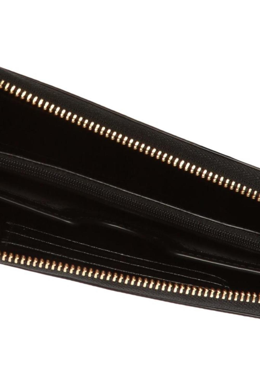 Michael Michael Kors Logo Plaque Zipped Large Smartphone Wallet