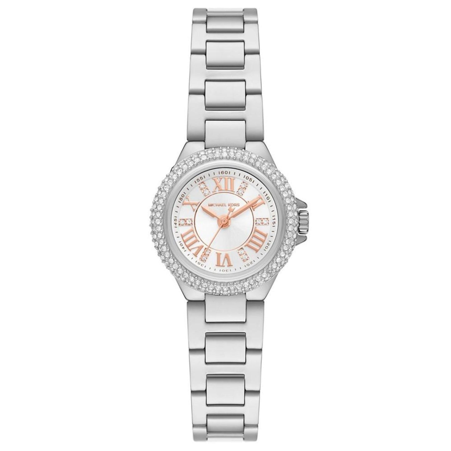 Women's Camille Three-Hand Silver-Tone Stainless Steel Bracelet Watch 26mm