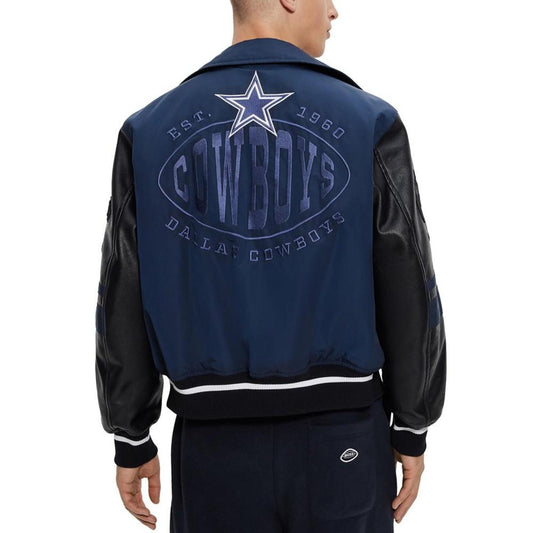 Men's BOSS x NFL Water-Repellent Bomber Jacket