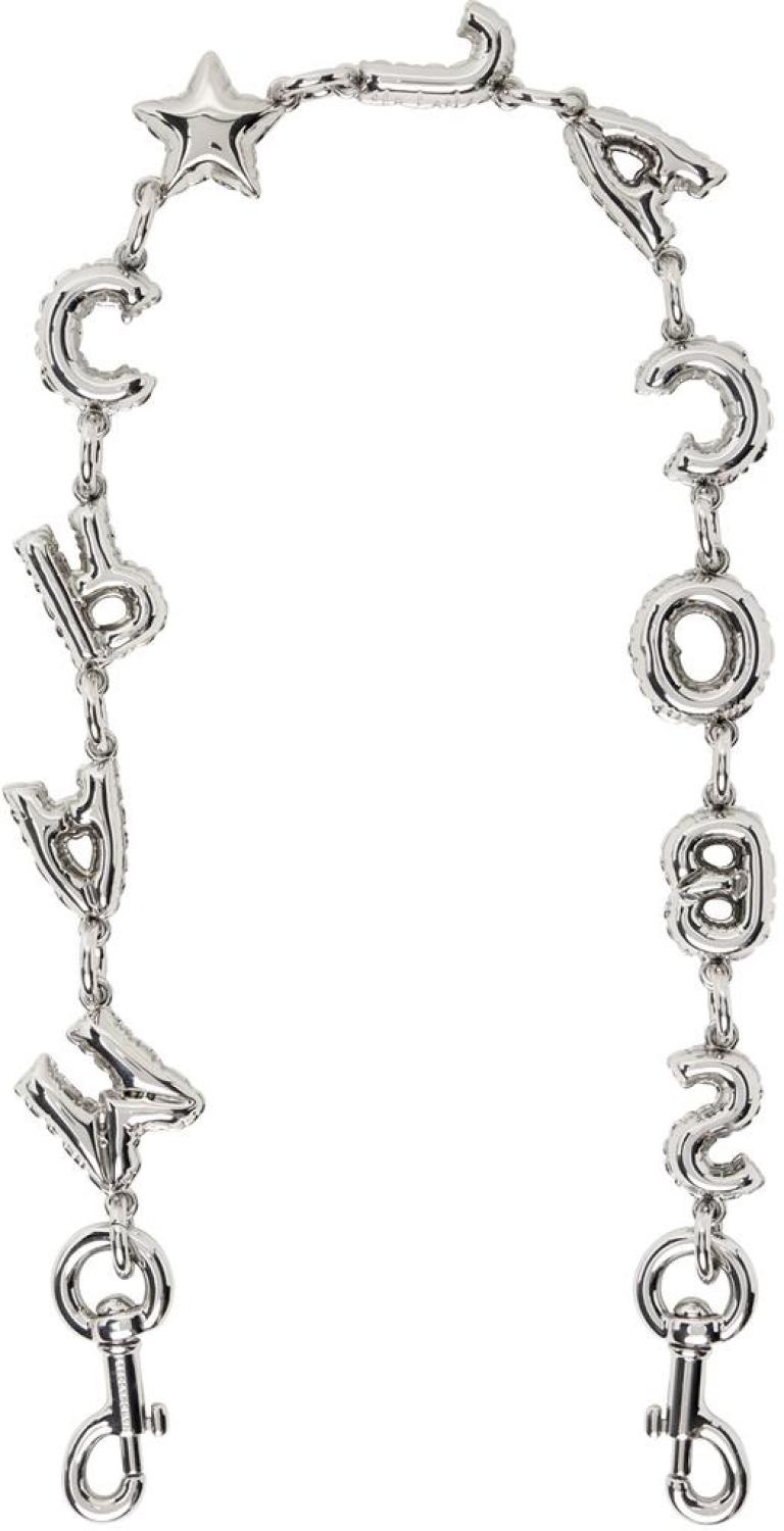 Silver 'The Bubble Chain' Shoulder Strap