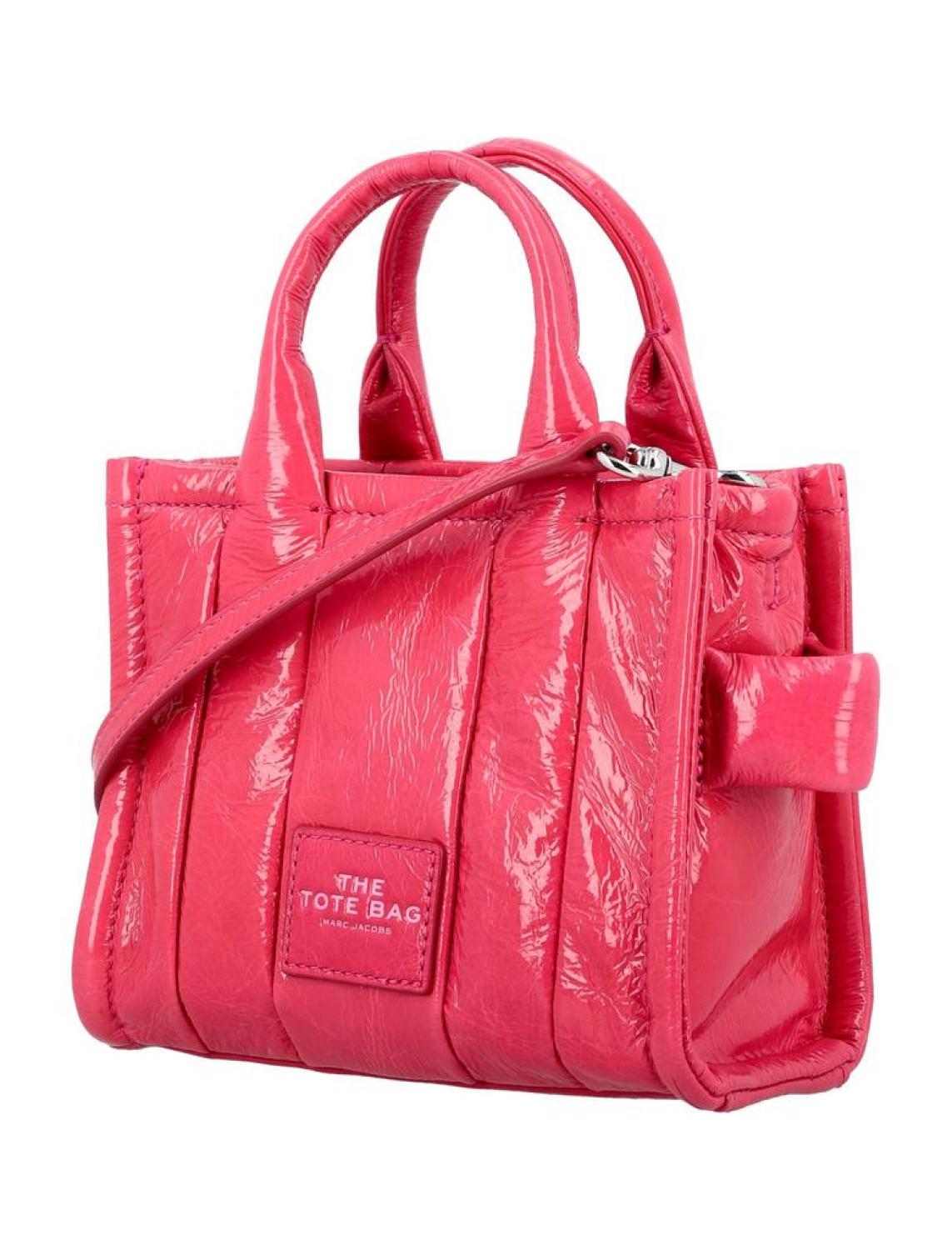 Marc Jacobs The Shiny Crinkle Micro Tote Bag