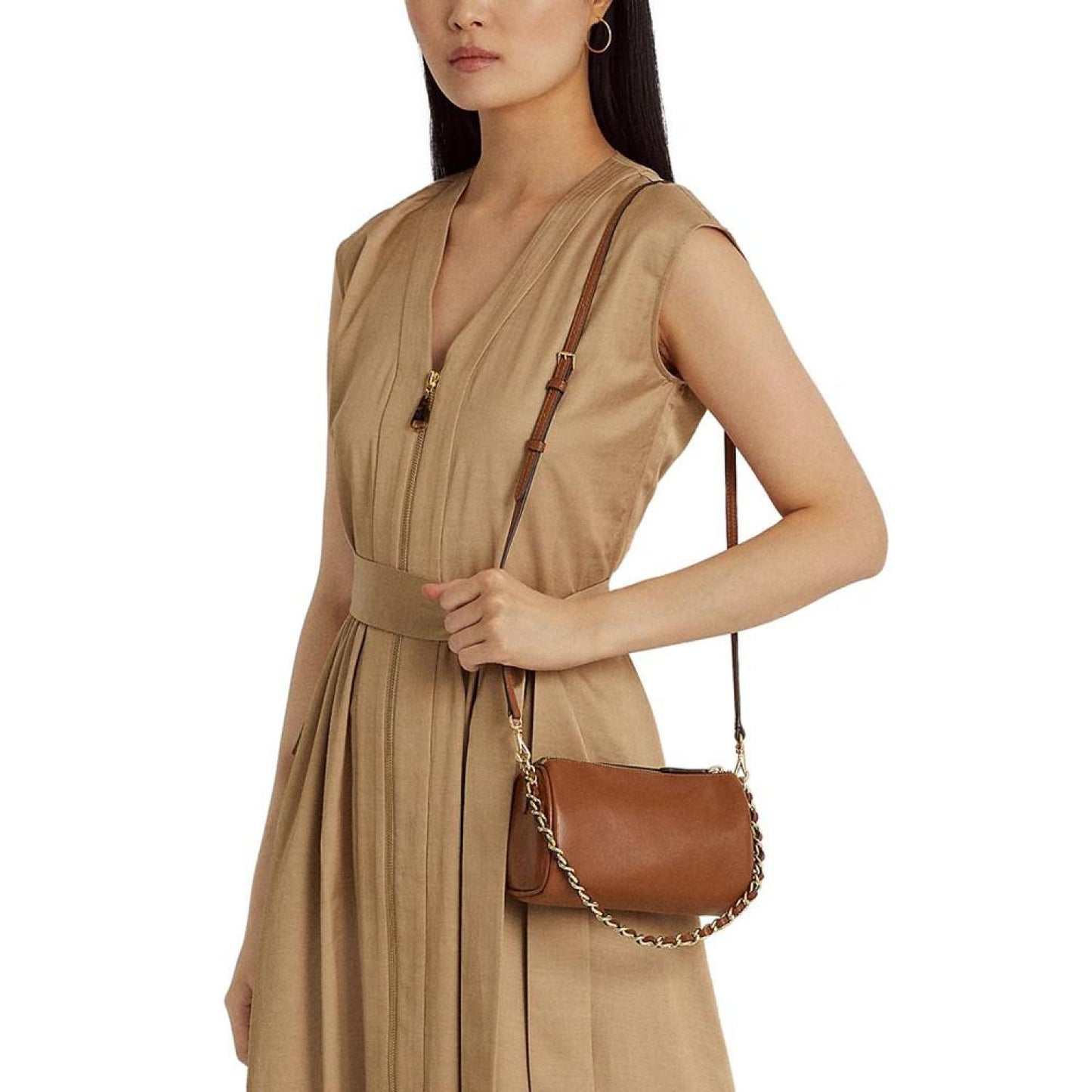 Emelia Mini Nappa Leather Shoulder Bag