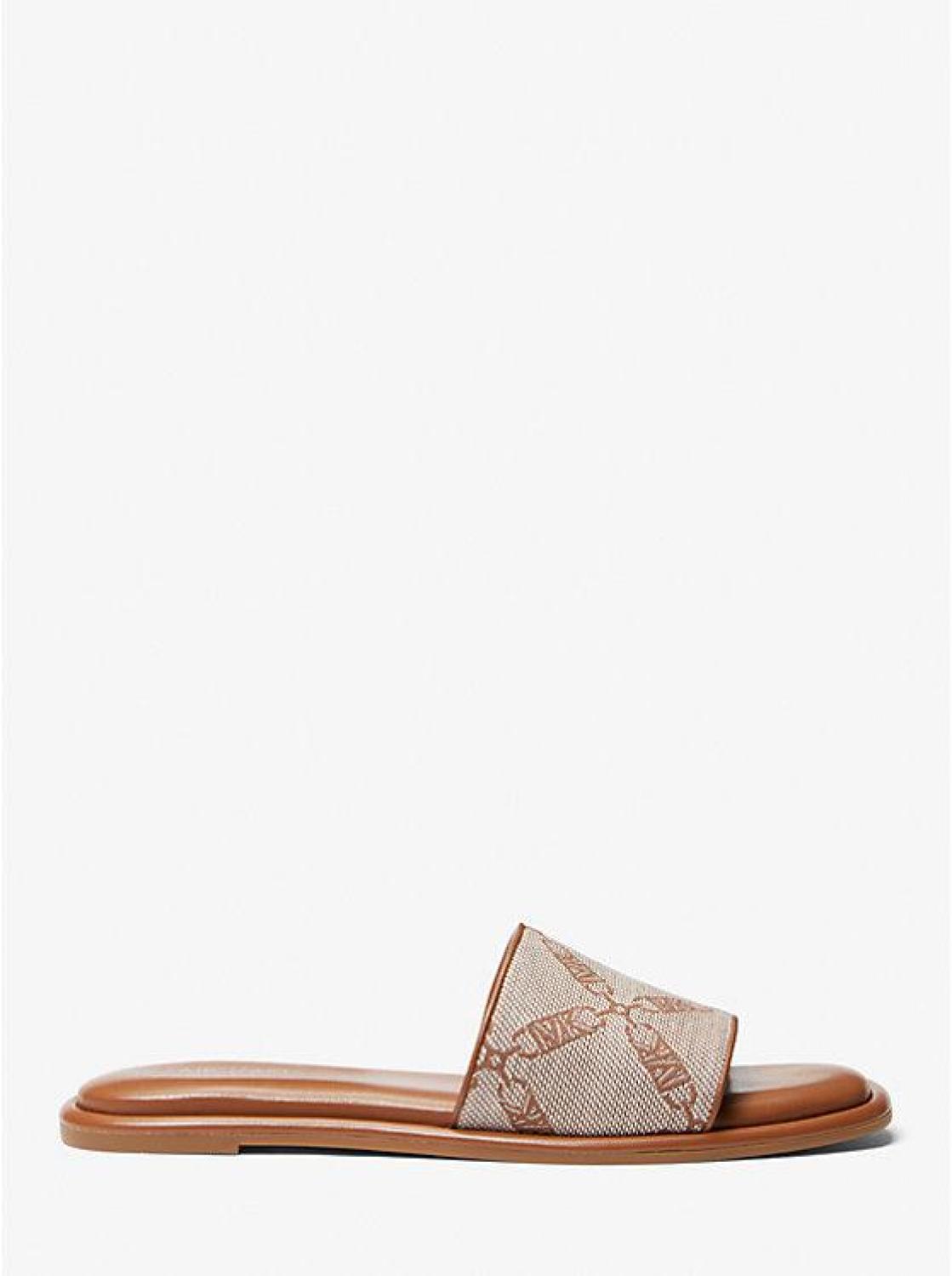 Hayworth Empire Logo Jacquard Slide Sandal