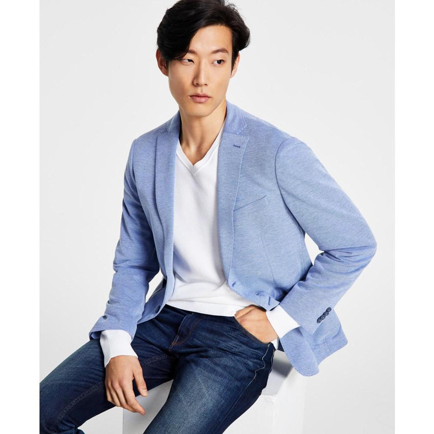 Men's Modern-Fit Solid Sport Coat