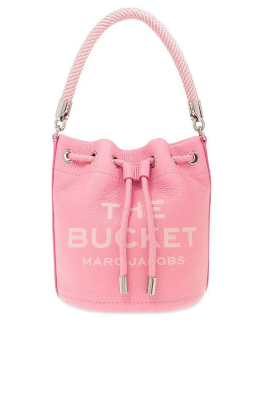 Marc Jacobs Logo Embossed Bucket Bag