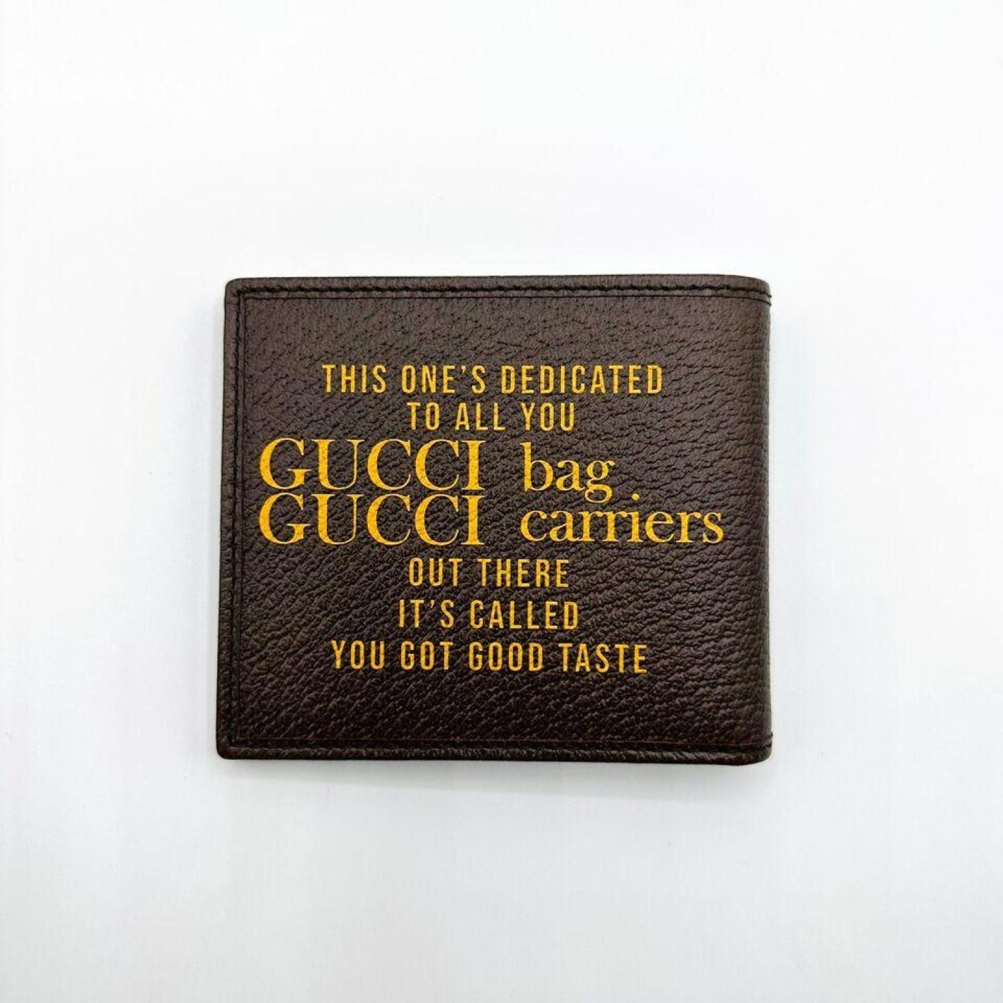 Gucci 100 Centennial Men's  Leather Bifold Wallet