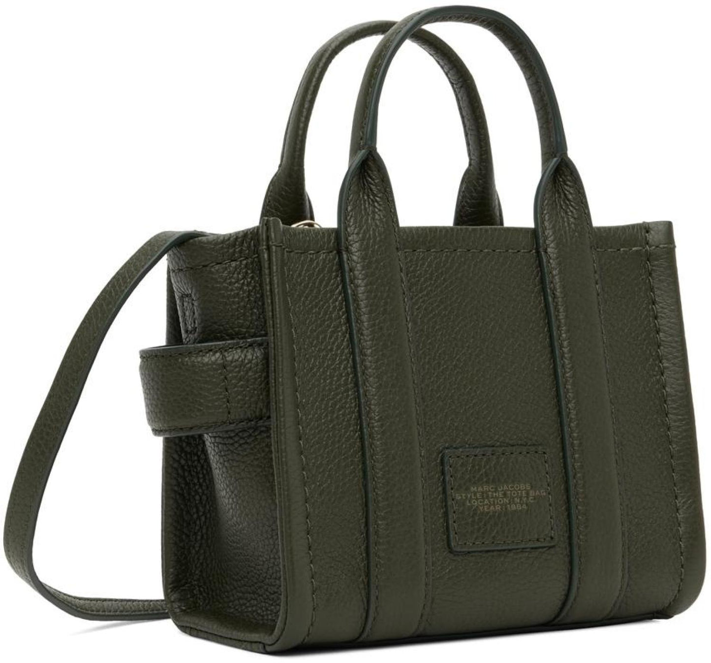 Green 'The Leather Mini' Tote