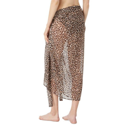 Women's Printed Convertible Wrap Swim Cover-Up