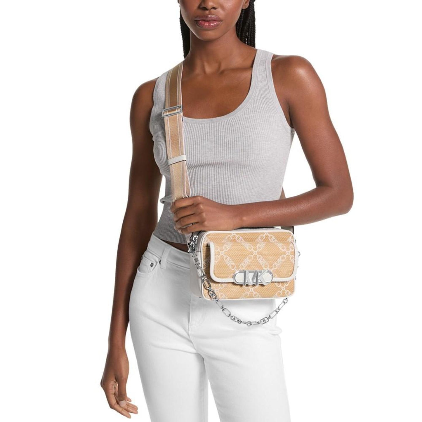 Parker Medium Chain Swag Camera Crossbody