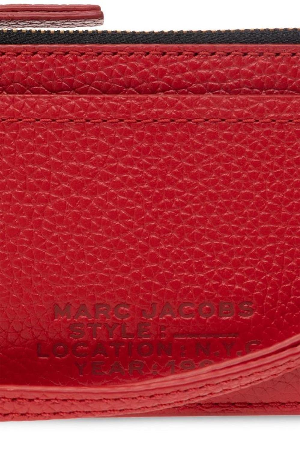Marc Jacobs Logo Embossed Zipped Wallet