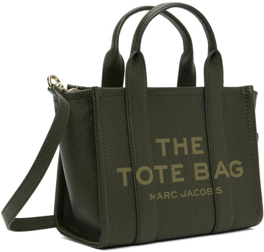 Green 'The Leather Small' Tote