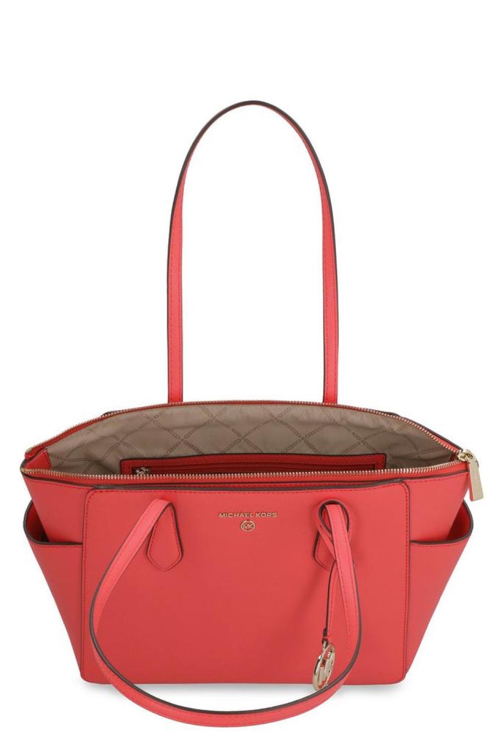 Michael Michael Kors Marilyn Medium Logo Plaque Tote Bag