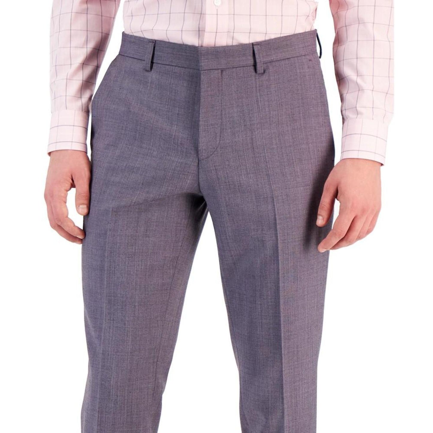 Men's Slim-Fit Suit Pants