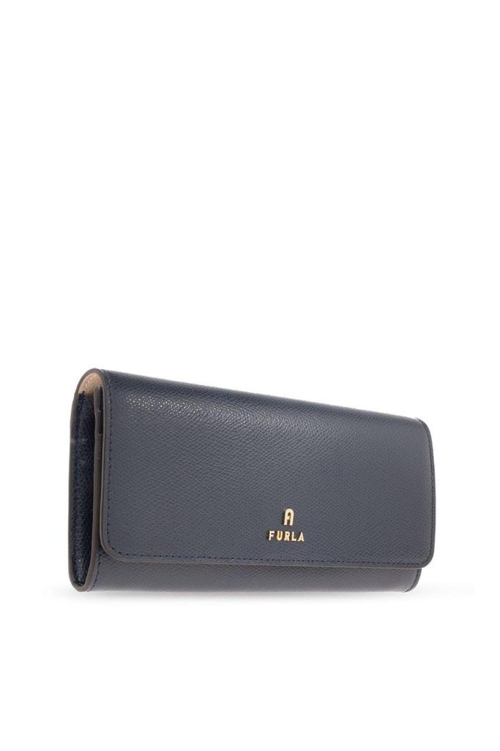 Furla Logo Plaque Snapped Wallet