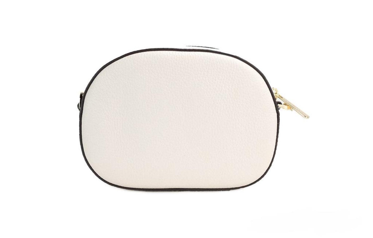 Michael Kors Jet Set Glam Leather Oval Crossbody Bag Women's Purse