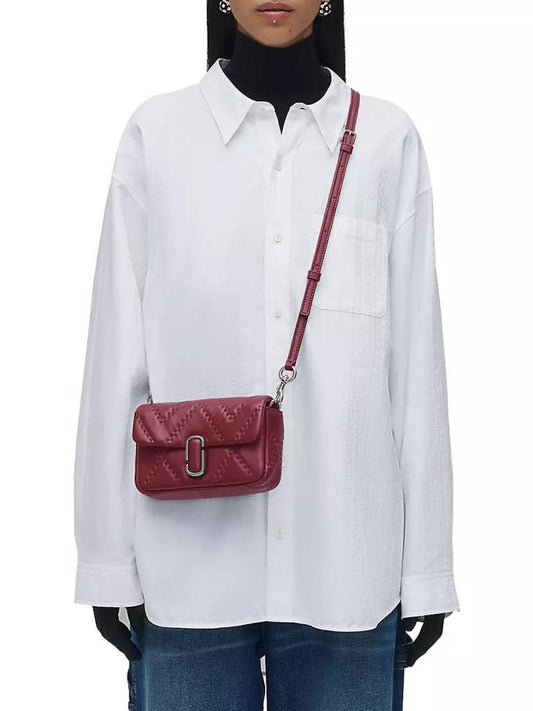 The Mini Quilted Leather J Marc Shoulder Bag