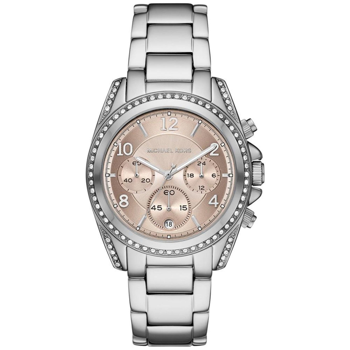 Women's Chronograph Blair Stainless Steel Bracelet Watch 39mm