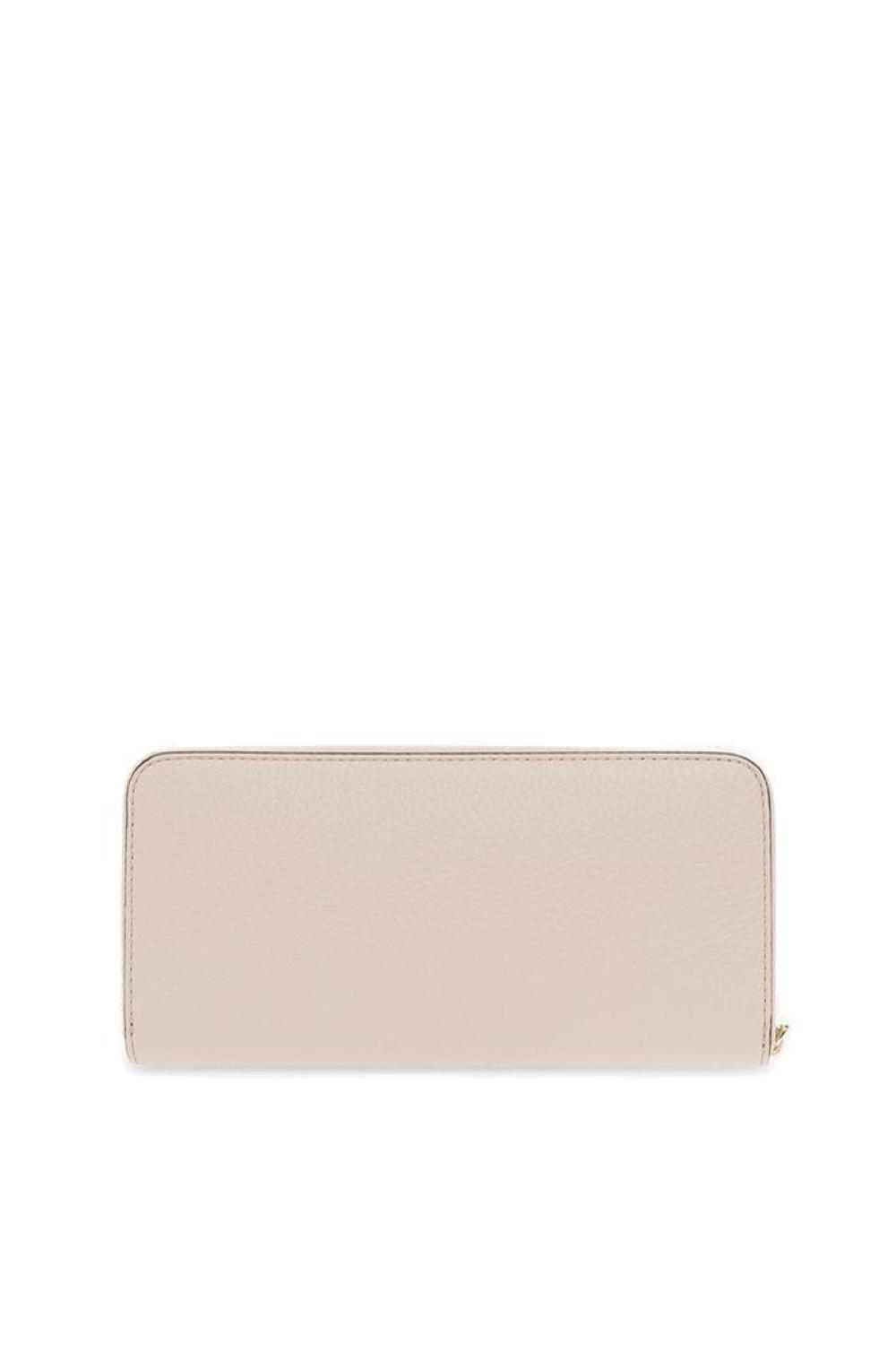 Furla Camelia Logo Plaque Zipped Wallet