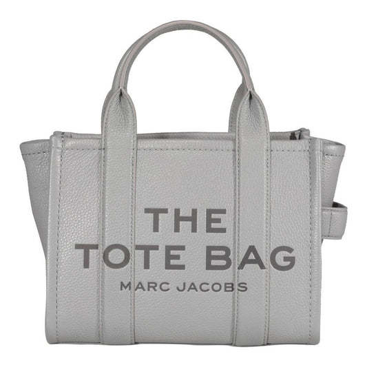 Marc Jacobs Logo Printed Zip-Up Small Tote Bag