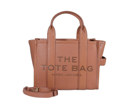 Marc Jacobs Logo Embossed Mini Tote Bag