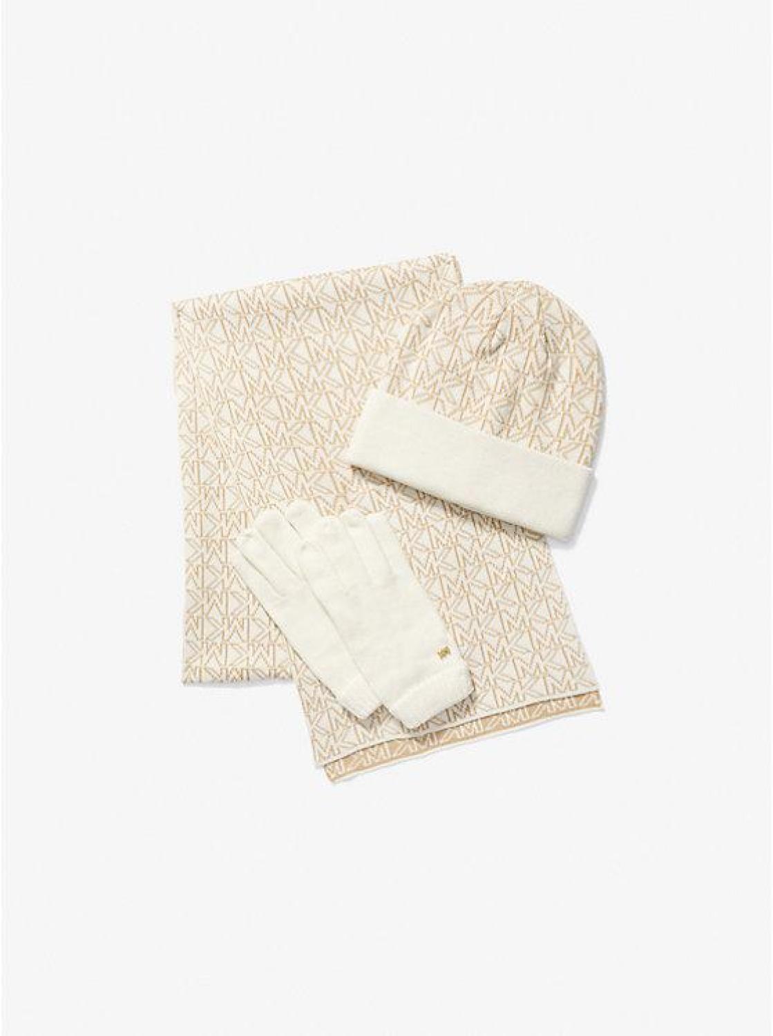 Logo Knit Cold-Weather Set