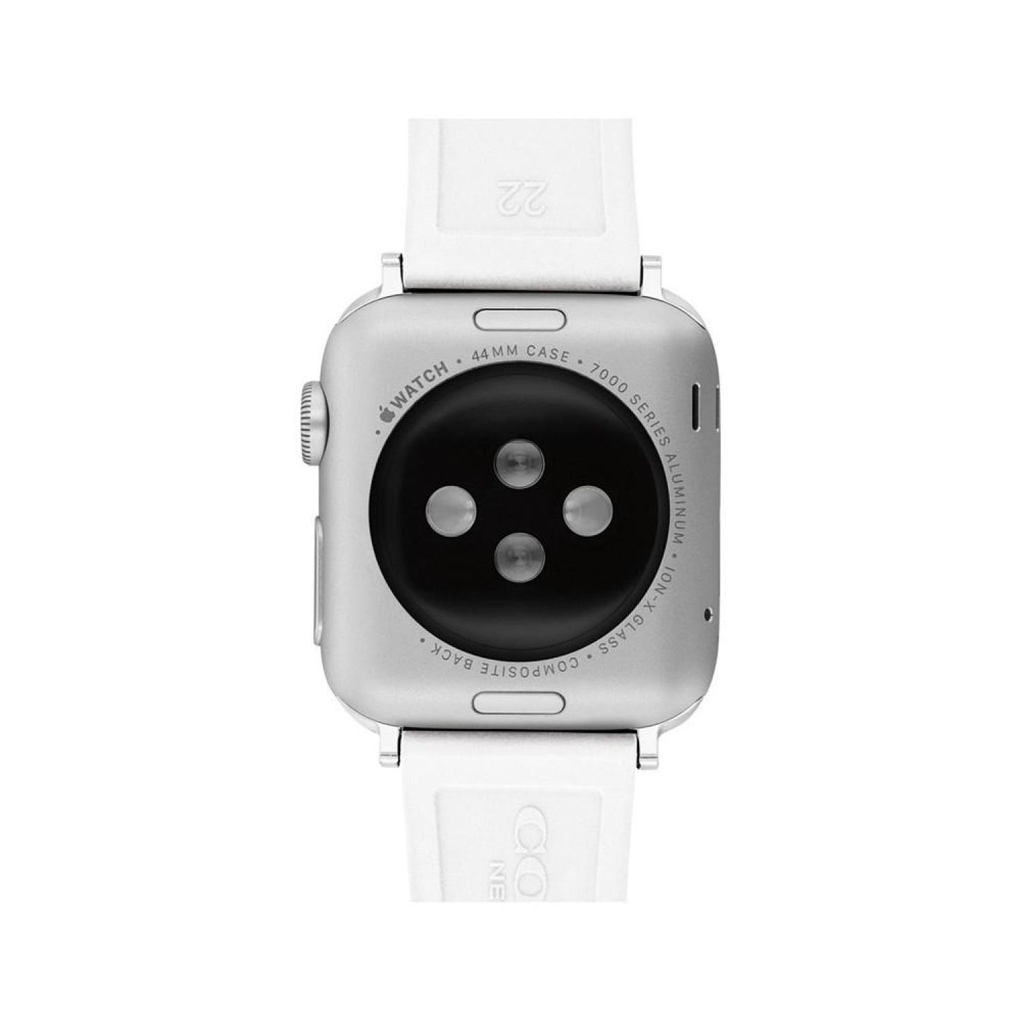 White Silicone Strap 42/44/45mm Apple Watch Band