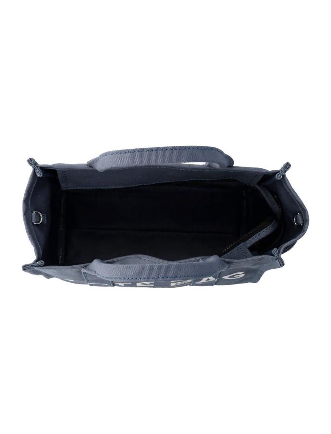 Marc Jacobs Logo Printed Zipped Medium Tote Bag