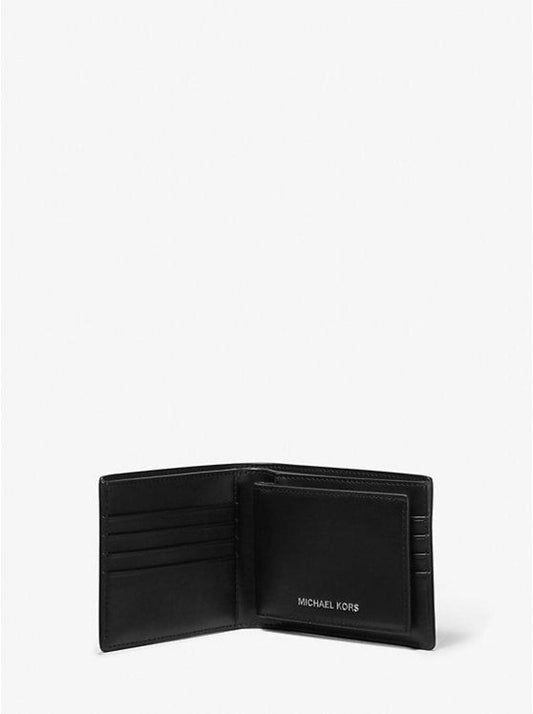 Varick Leather Billfold Wallet With Passcase