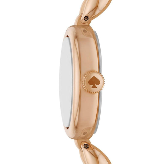 Women's Monroe Three-Hand Quartz Rose Gold-Tone Stainless Steel Watch, 24mm