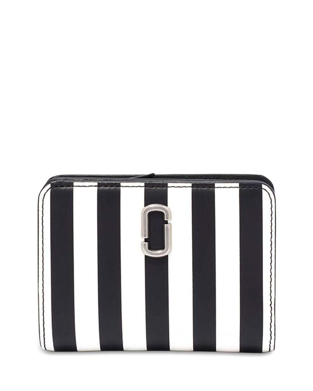 The Striped J Marc Mini Compact Wallet