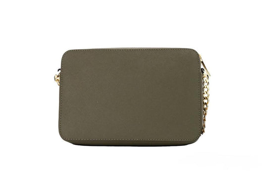 Michael Kors Jet Set Large East West Leather Crossbody Handbag Women's Purse