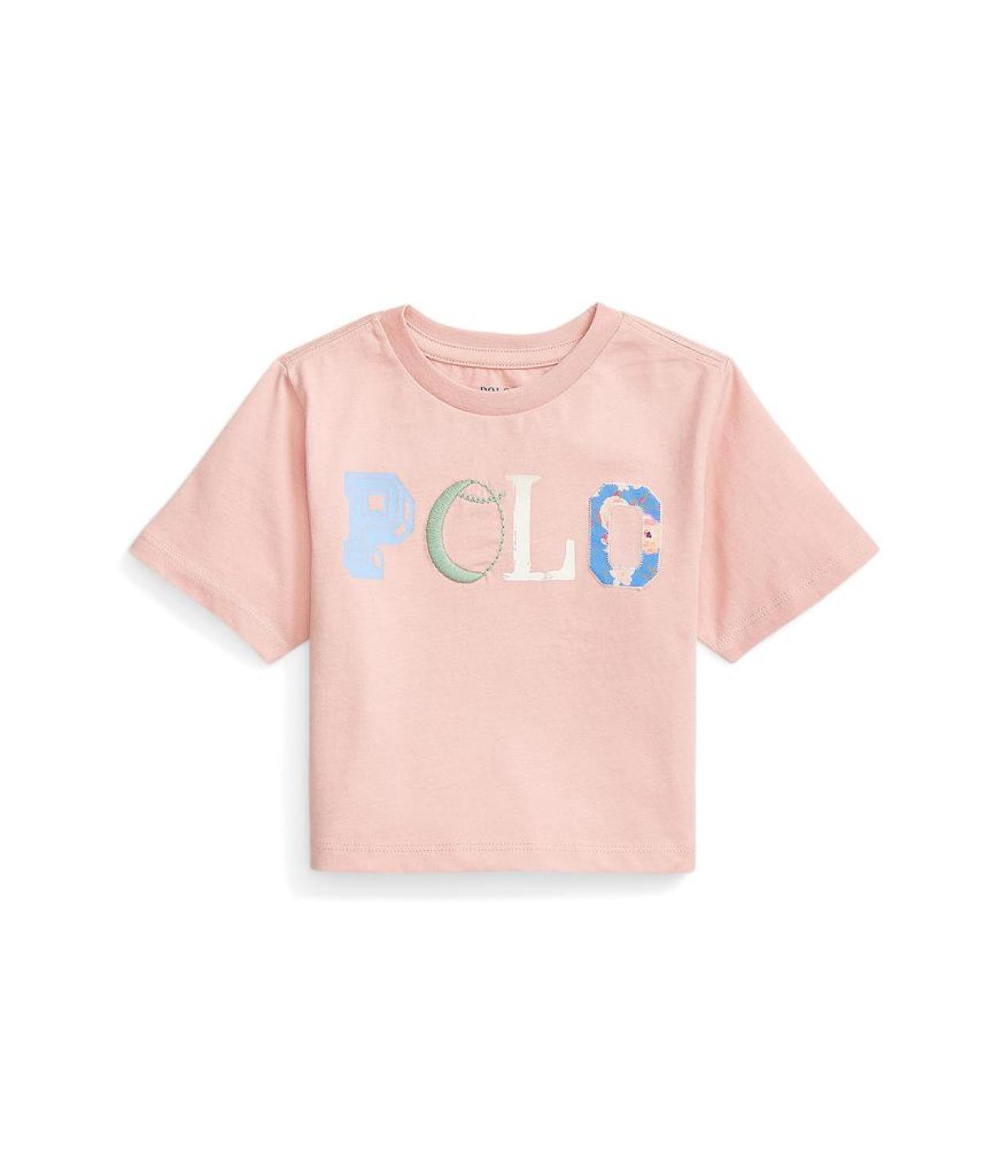 Logo Cotton Jersey Boxy Tee (Toddler)