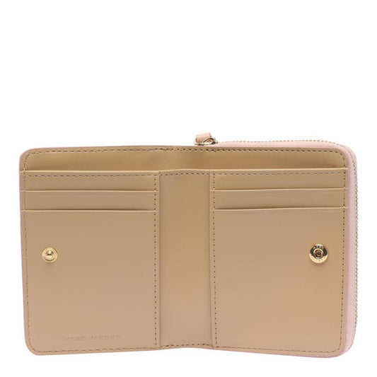 Marc Jacobs Logo Printed Zipped Mini Compact Wallet