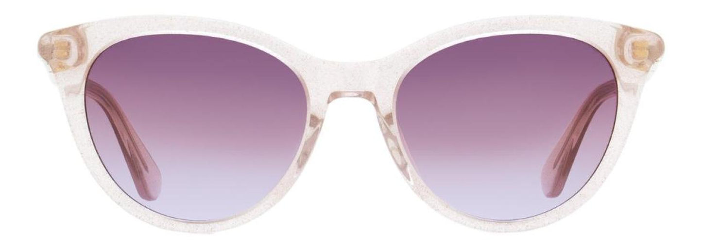 Kate Spade Women's Cat Eye Sunglasses Janalynn 2T3QR Crystal Glitter 51mm