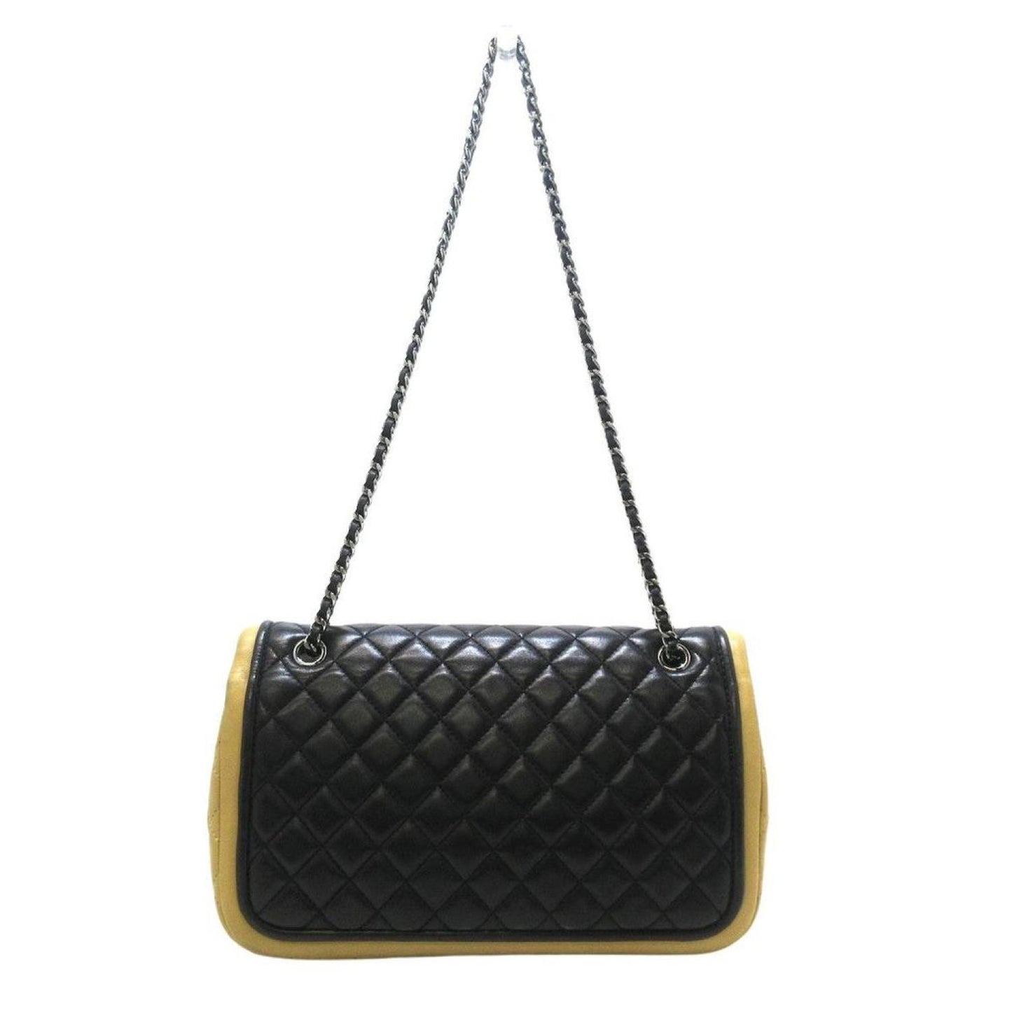 Chanel Single Flap Leather Shoulder Bag (Pre-Owned)