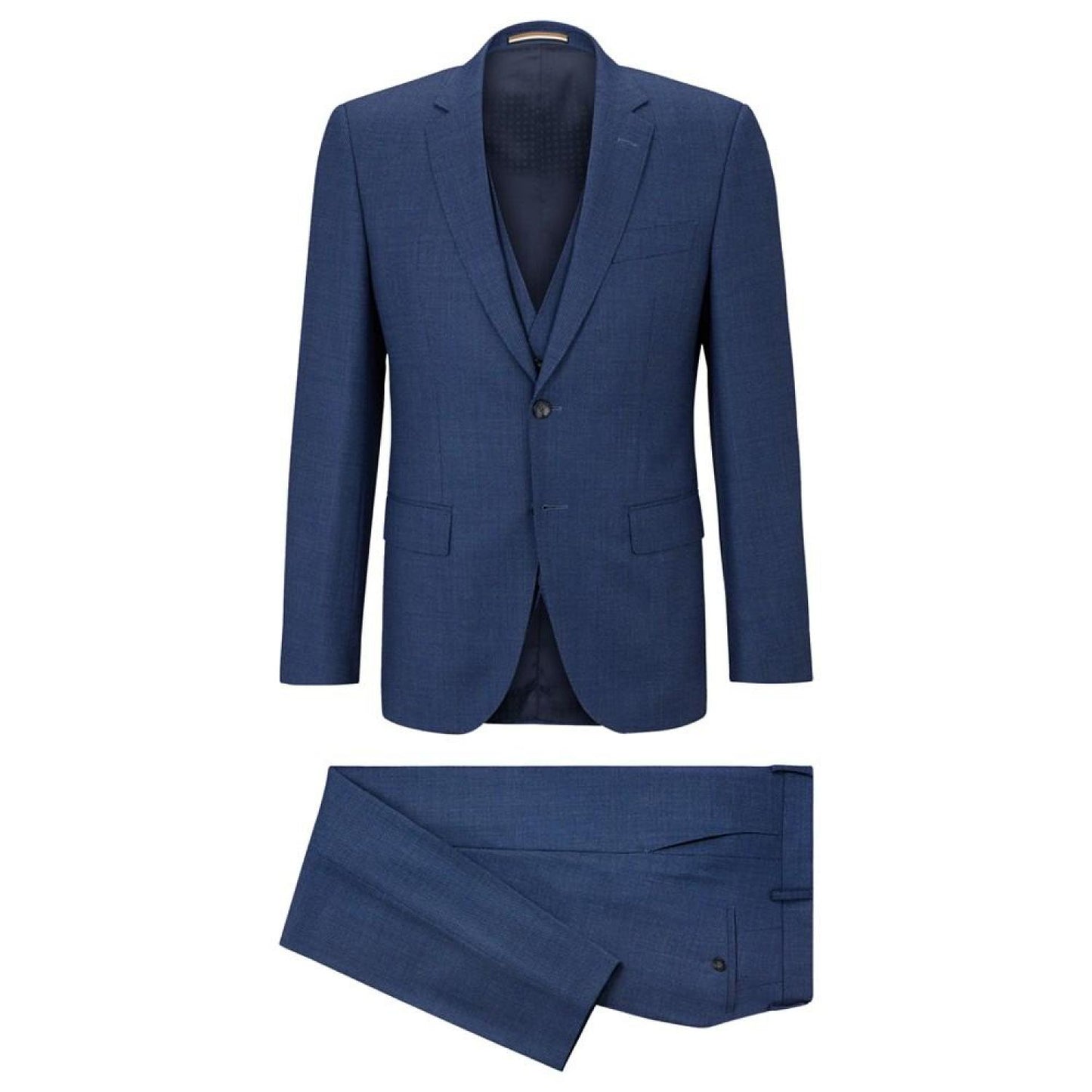 Men's Three-Piece Slim-Fit Suit