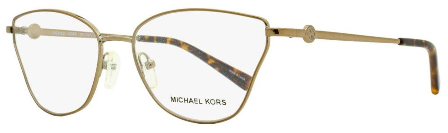 Michael Kors Women's Toulouse Eyeglasses MK3039 1213 Metallic Brown 56mm